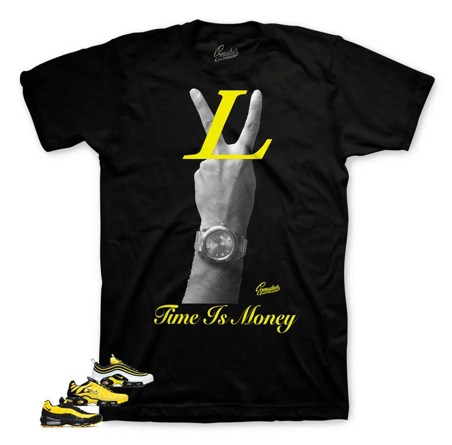 Air Max Frequency Pack Shirt -Time Is Money - Black