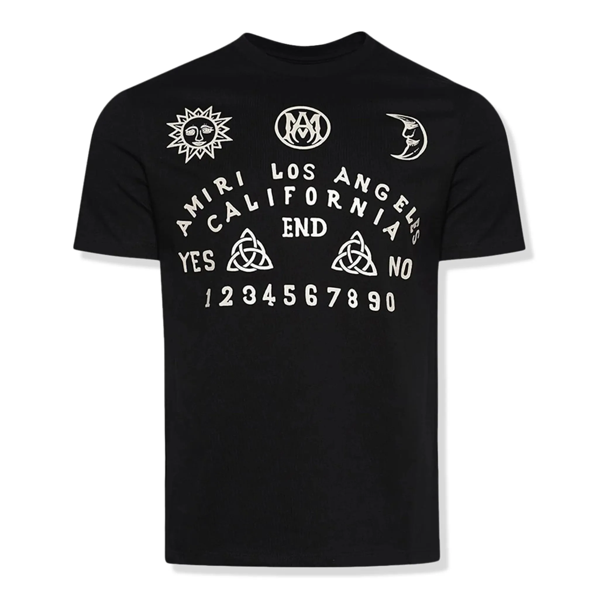 Amiri Ouija Board Black T Shirt