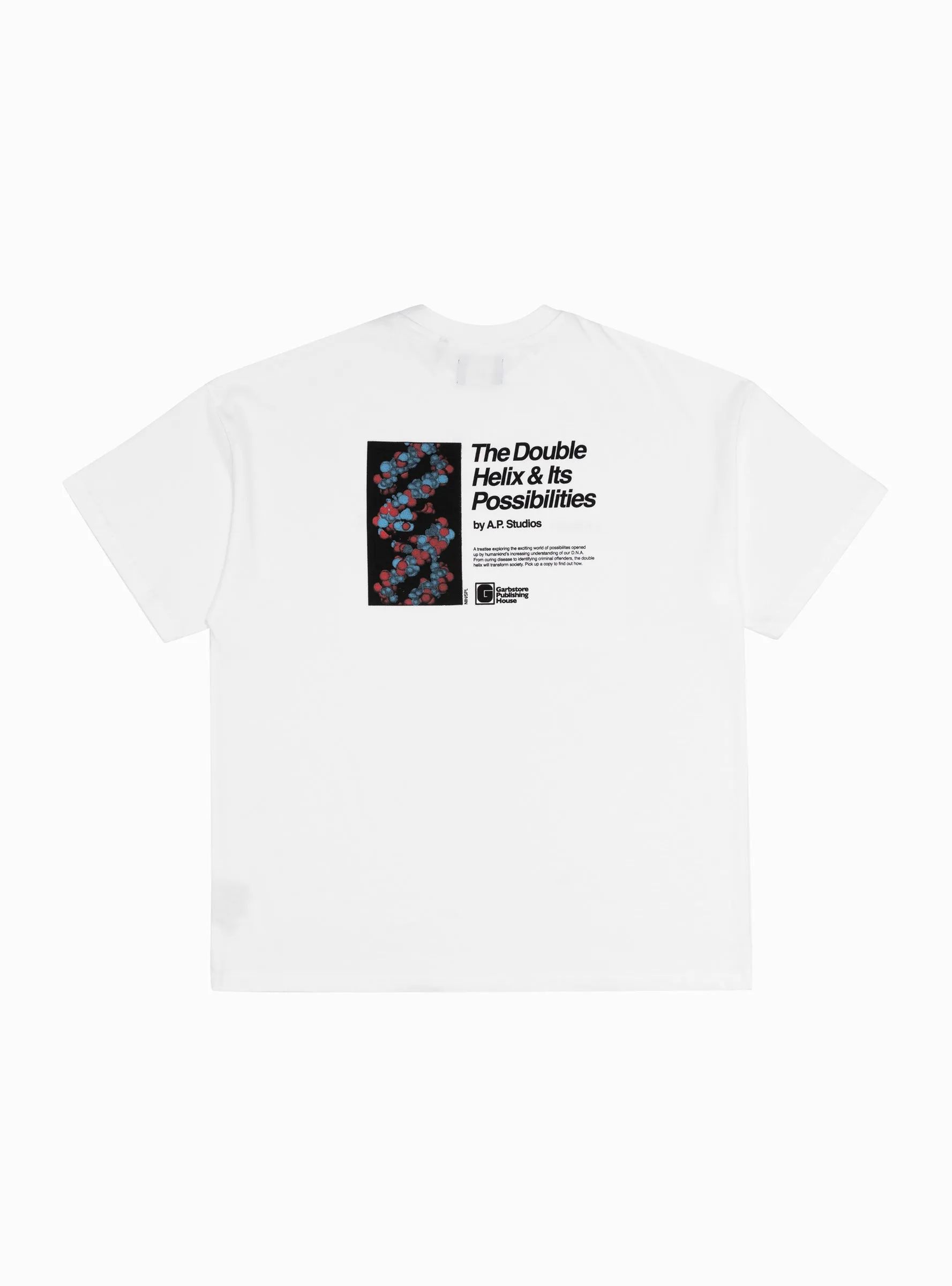 & Garbstore Double Helix T-shirt White