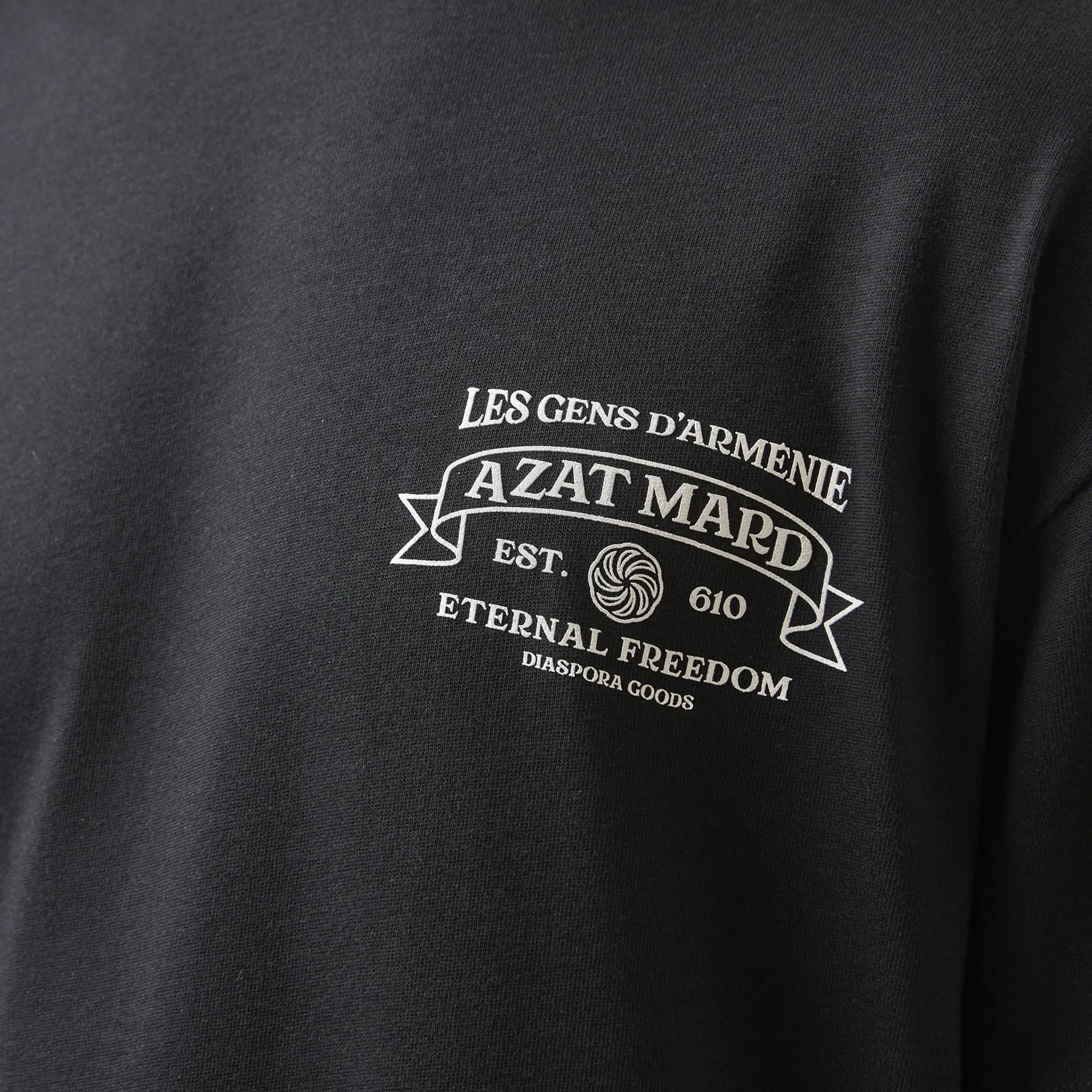 Azat Mard Eternal Freedom T Shirt Black