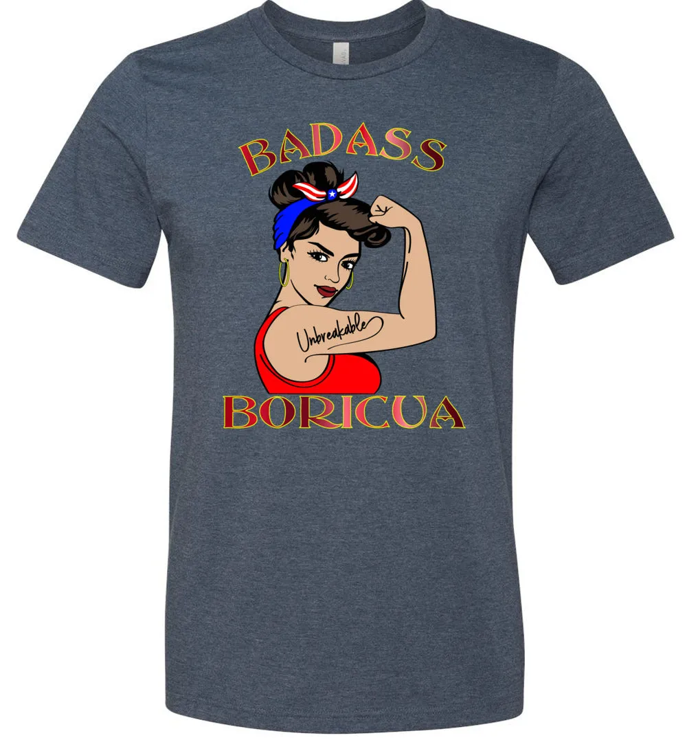 Badass Unbreakable Boricua (XS-5XL) Unisex T-Shirt