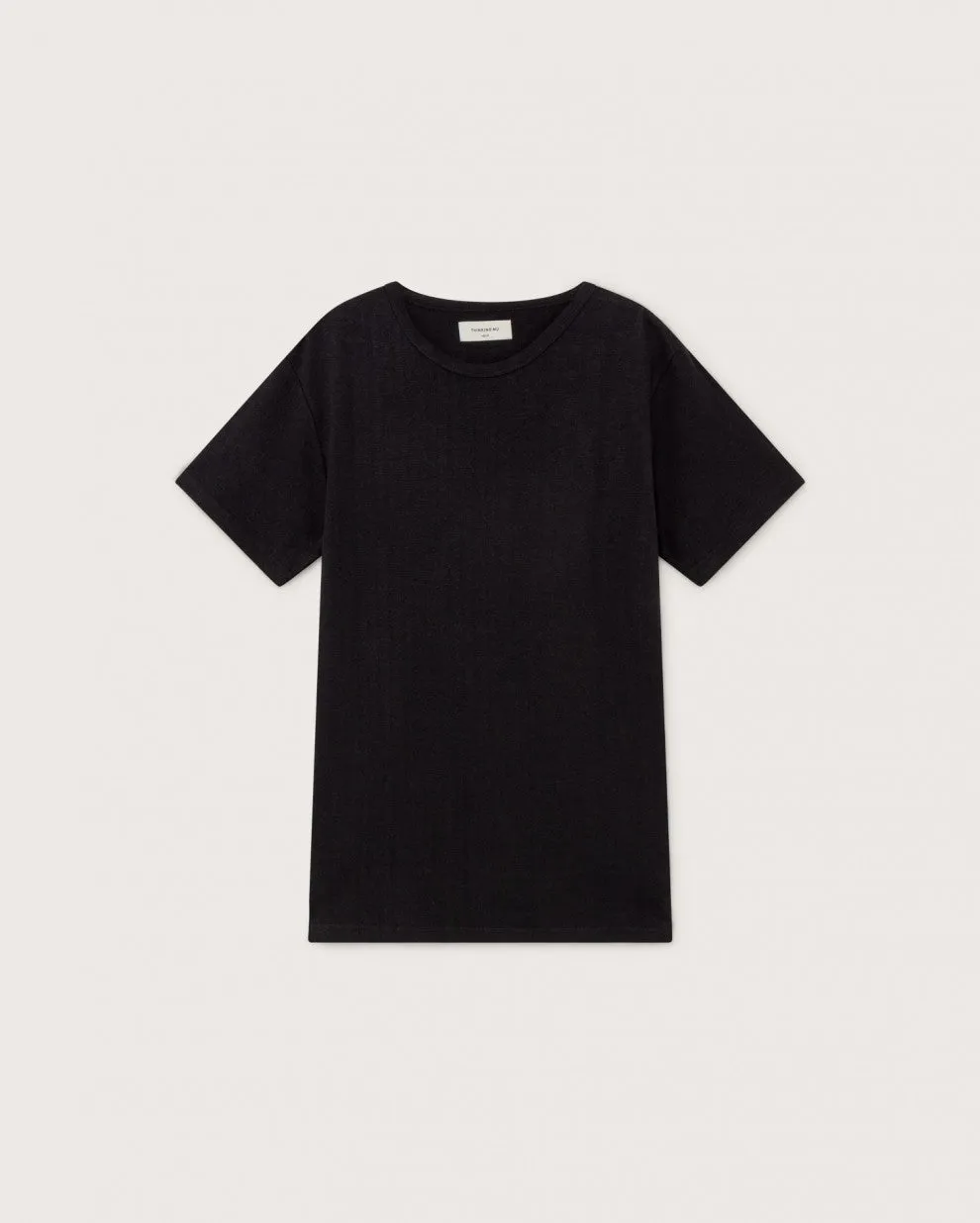 Basic Black Hemp   Organic Cotton T-Shirt