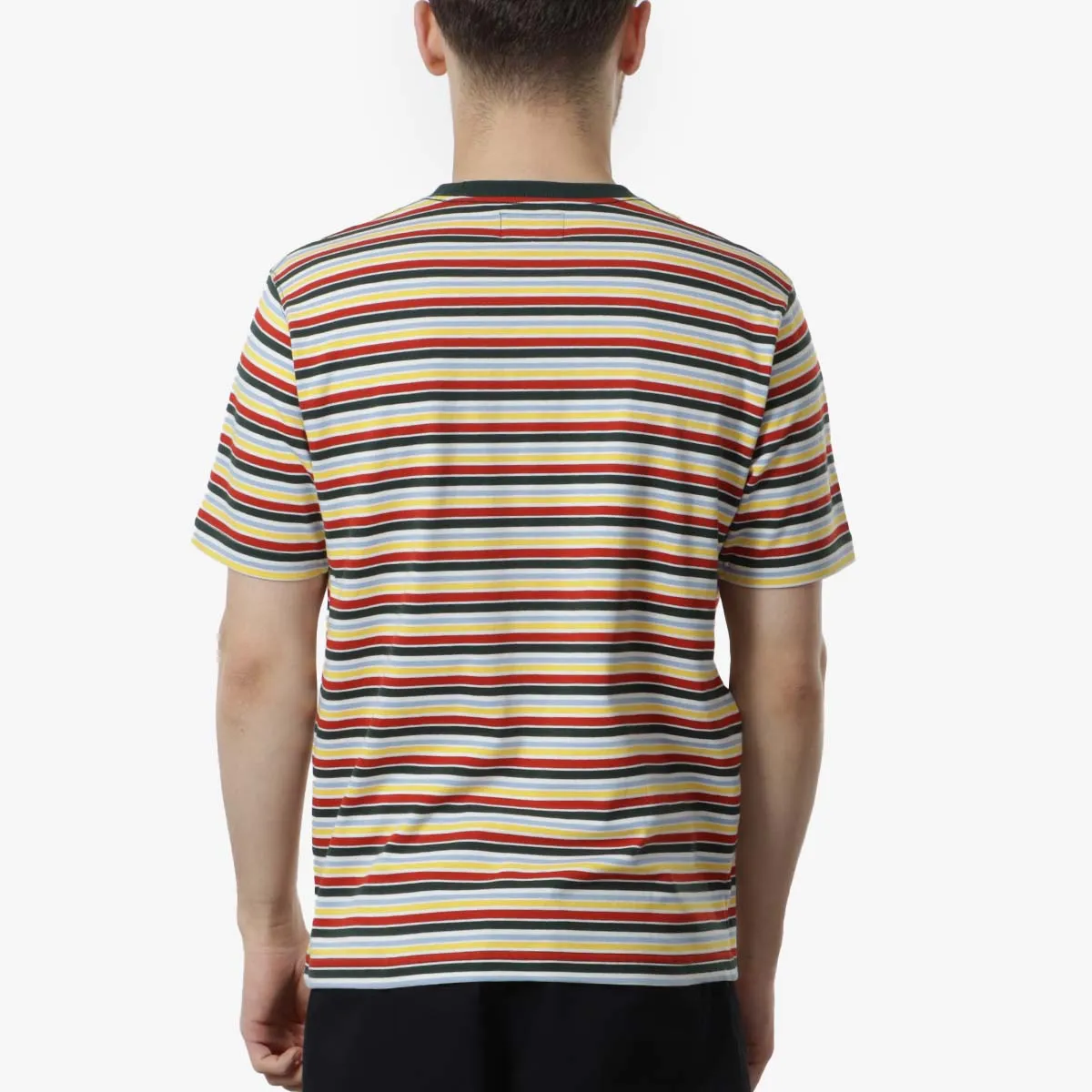 Beams Plus Multi Stripe Pocket T-Shirt