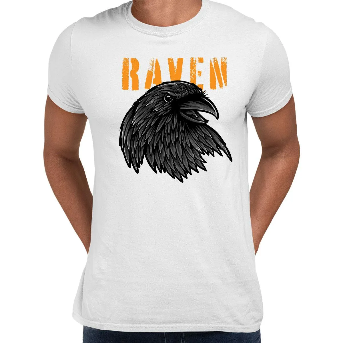 Black Raven Funny Bird Tee The World Needs More Bird Fun Unisex T-shirt