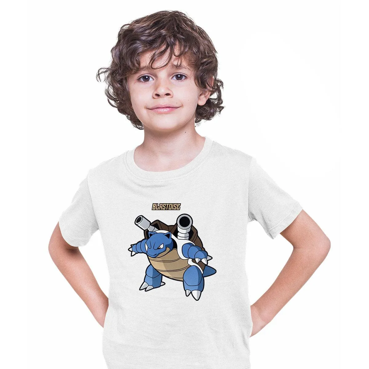 Blastoise Pokemon Go Kids T-Shirt Printed Manga Japan Birthday Gift Boys Top T-shirt for Kids