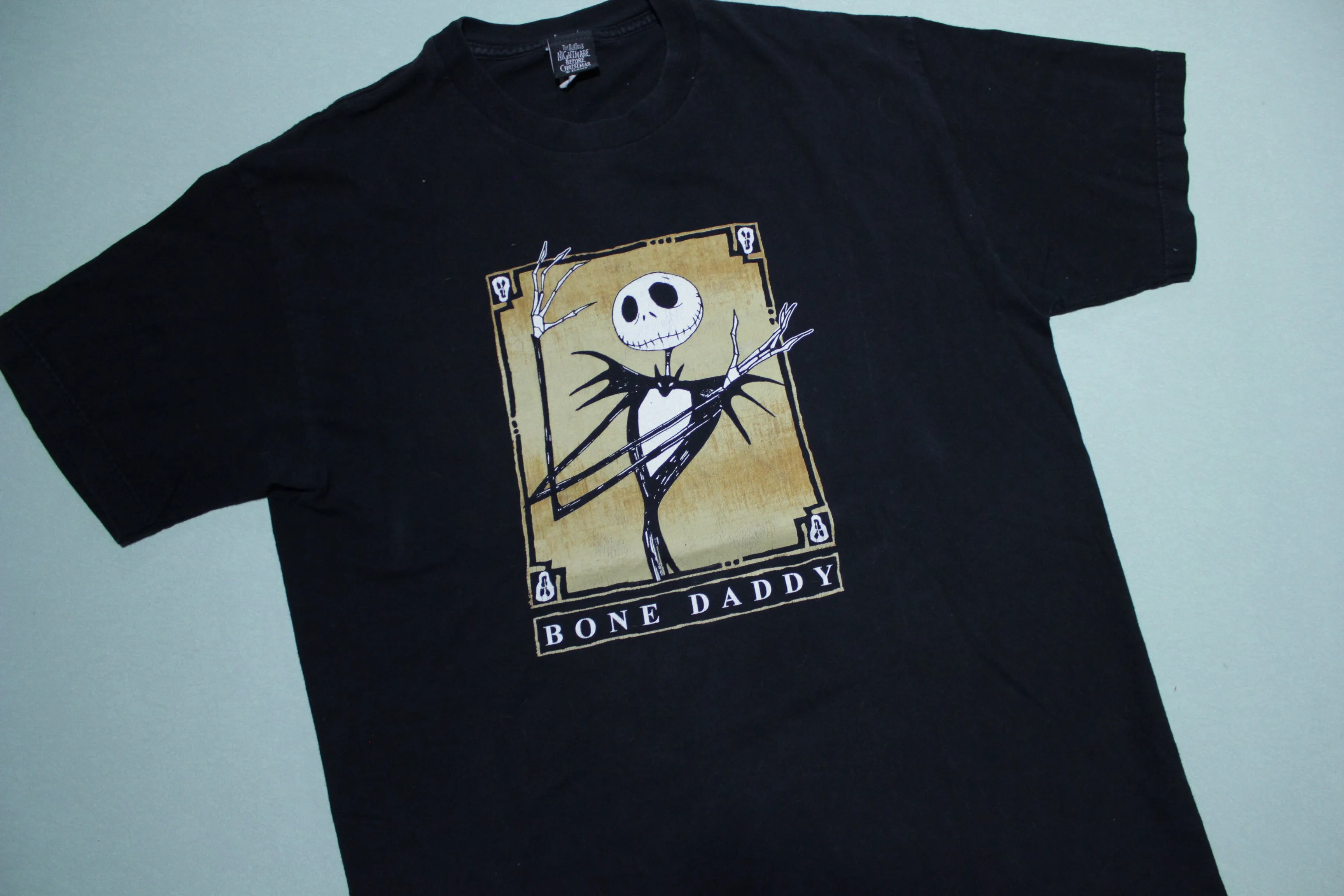 Bone Daddy Vintage Tim Burton's Nightmare Before Christmas Disney T-Shirt