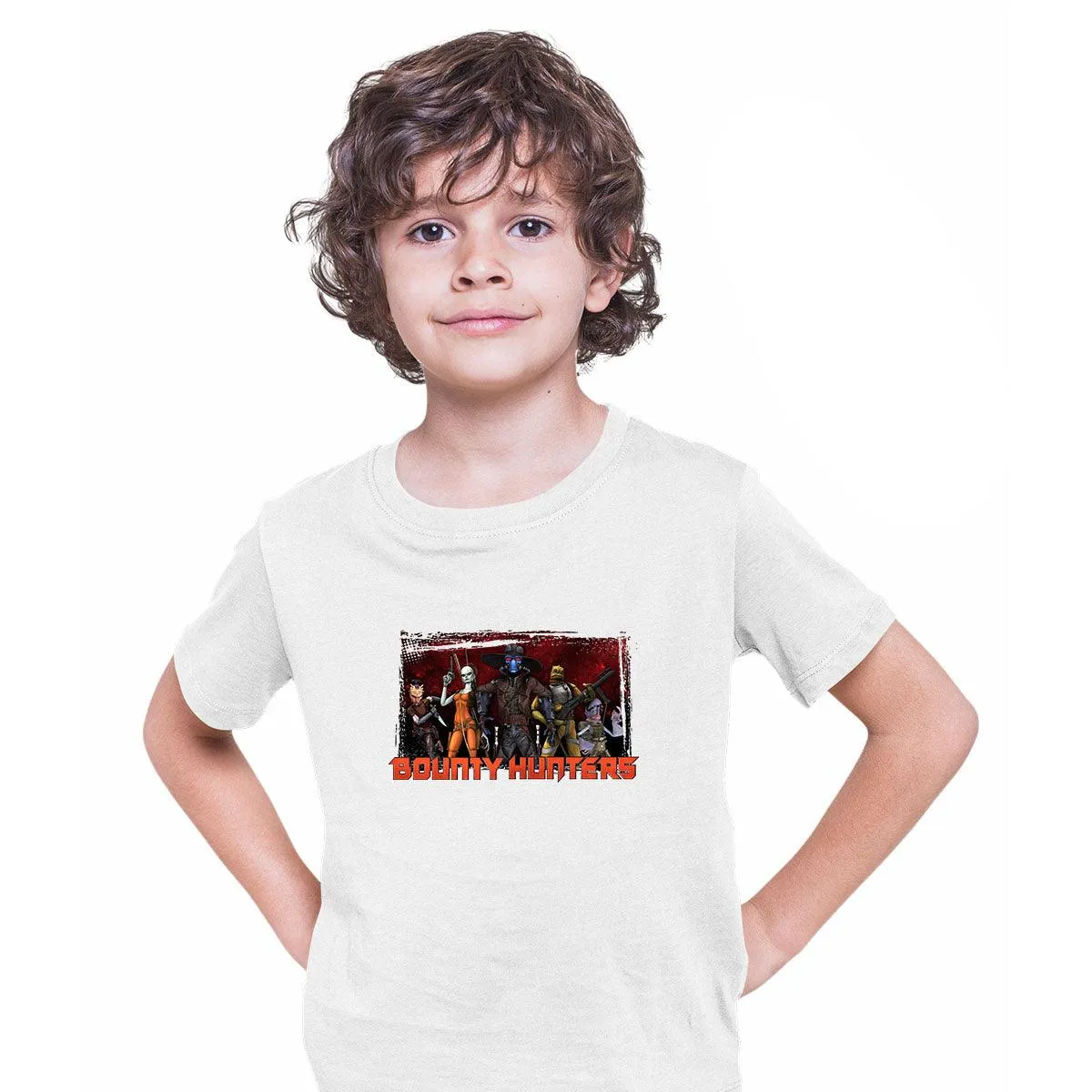 Bounty Hunter legends Kids T-shirt Cad Bane Aurra Sing Bossk Embo