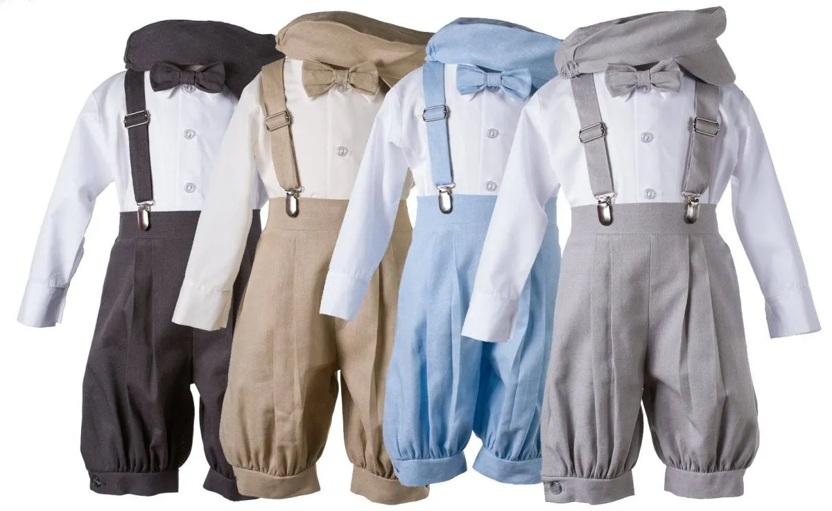 Boys Ring Bearer Knicker Outfit