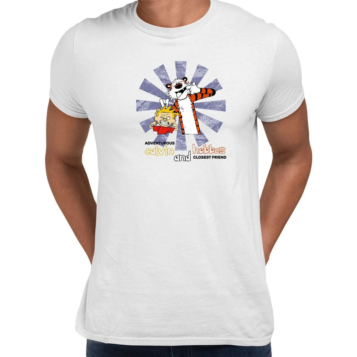 Calvin and Hobbes Retro Adventure T-shirt