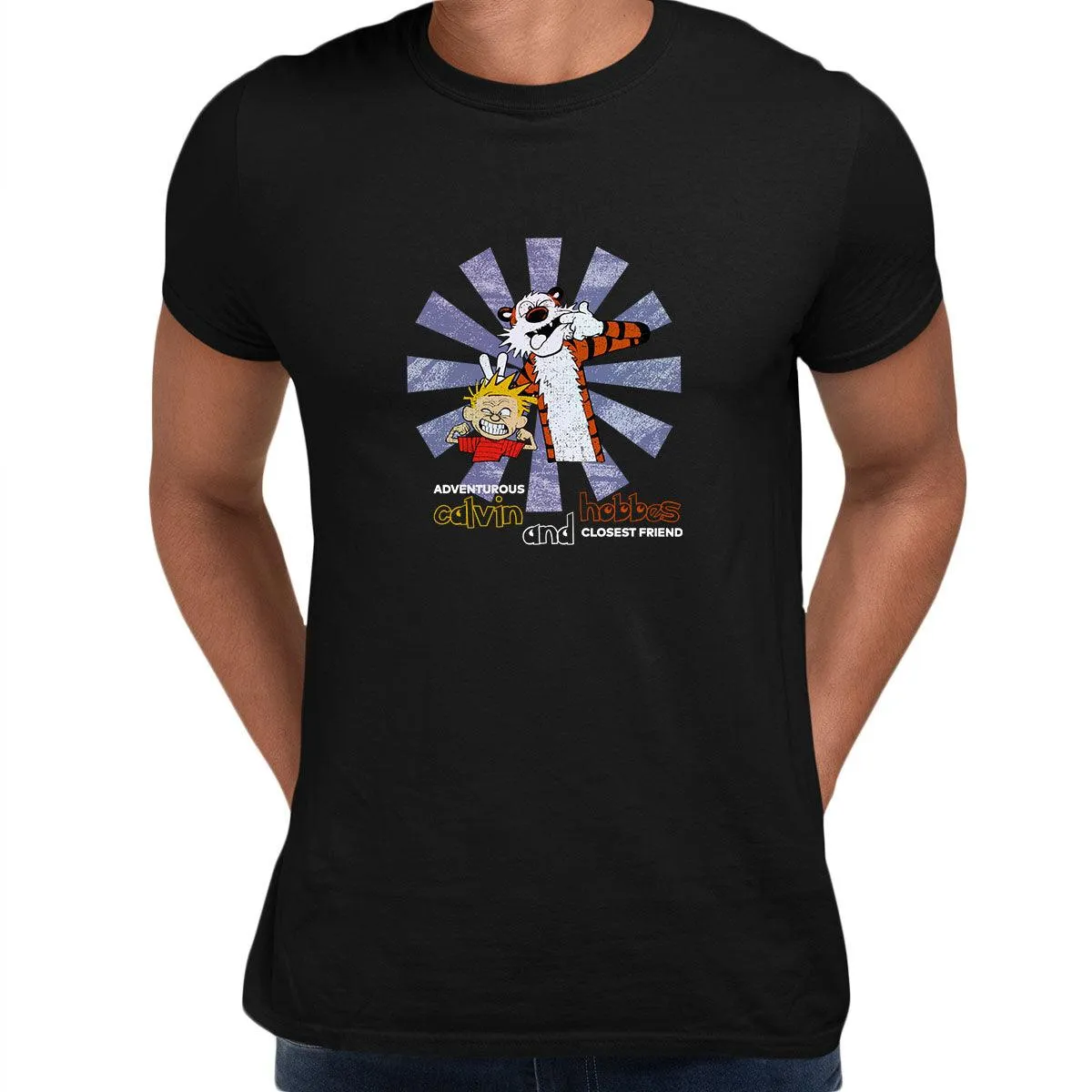 Calvin and Hobbes Retro Adventure T-shirt