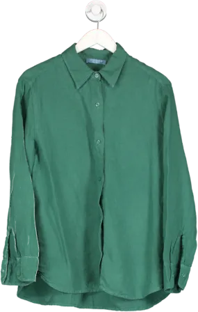 Capsule Green Tenerife Linen Shirt UK S