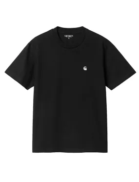 Carhartt WIP Womens S/S Casey T-Shirt Black / Silver