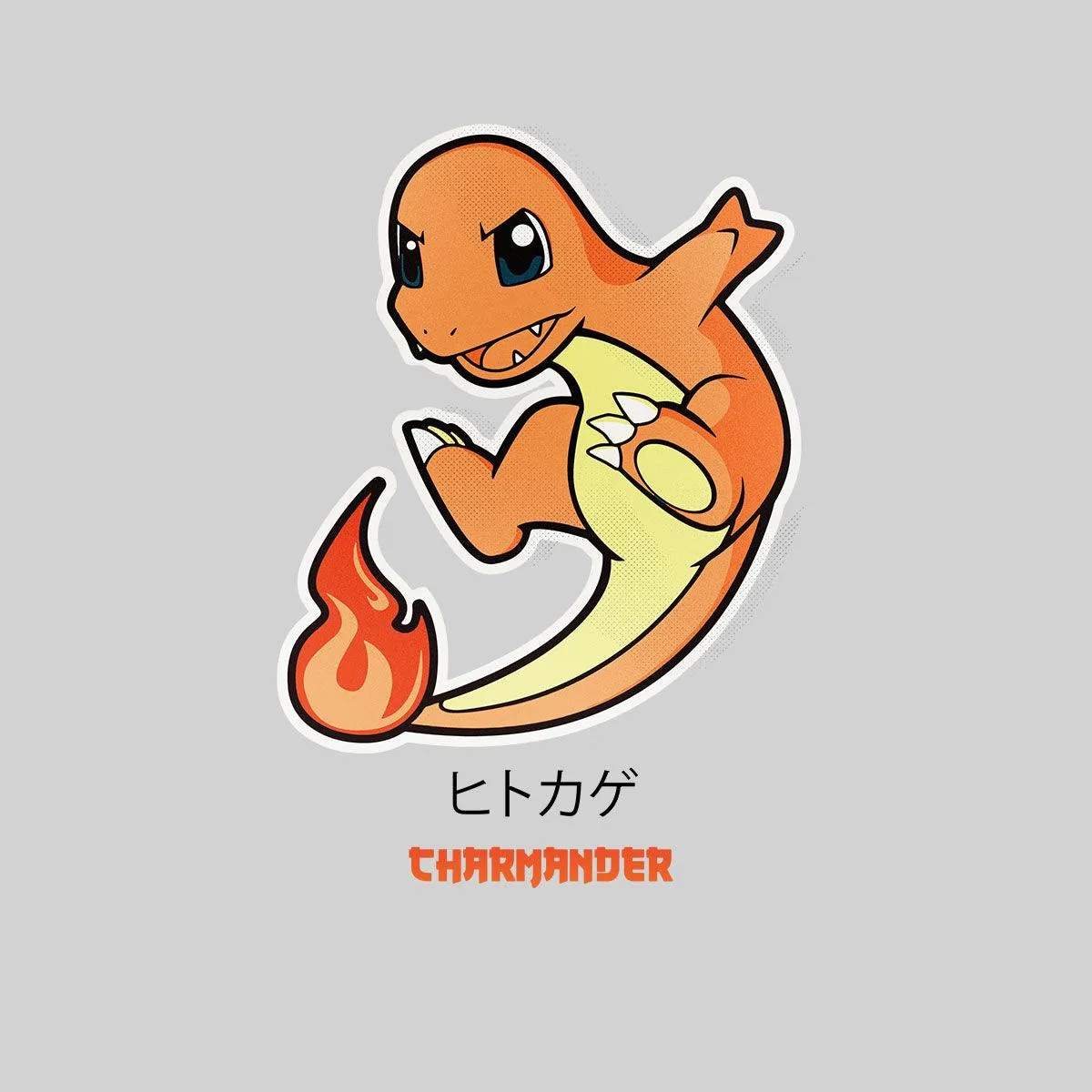 Charmander Japanese style Pokemon Culture geek Movie Adults Unisex T-Shirt