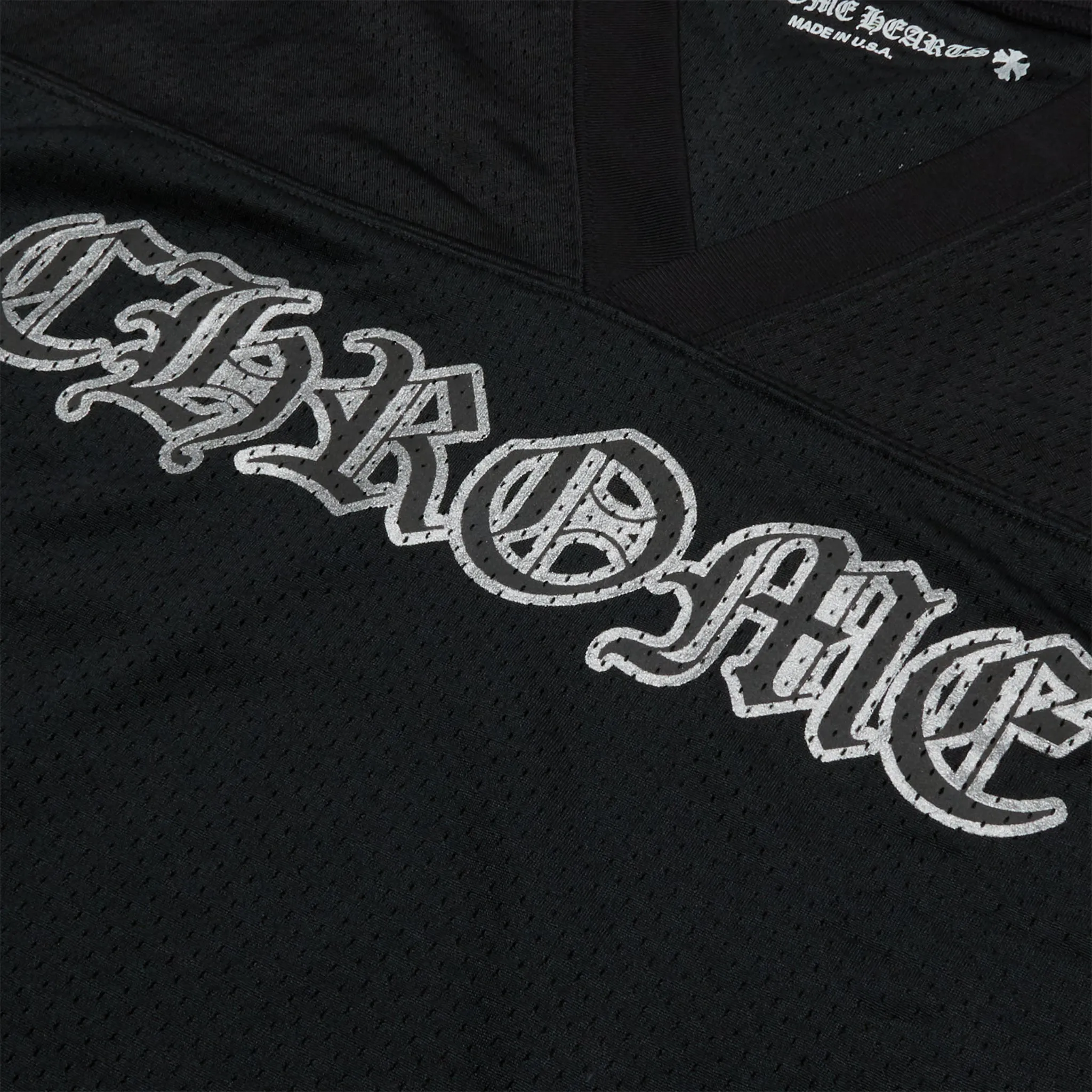 Chrome Hearts Stadium Mesh L/S Black Jersey