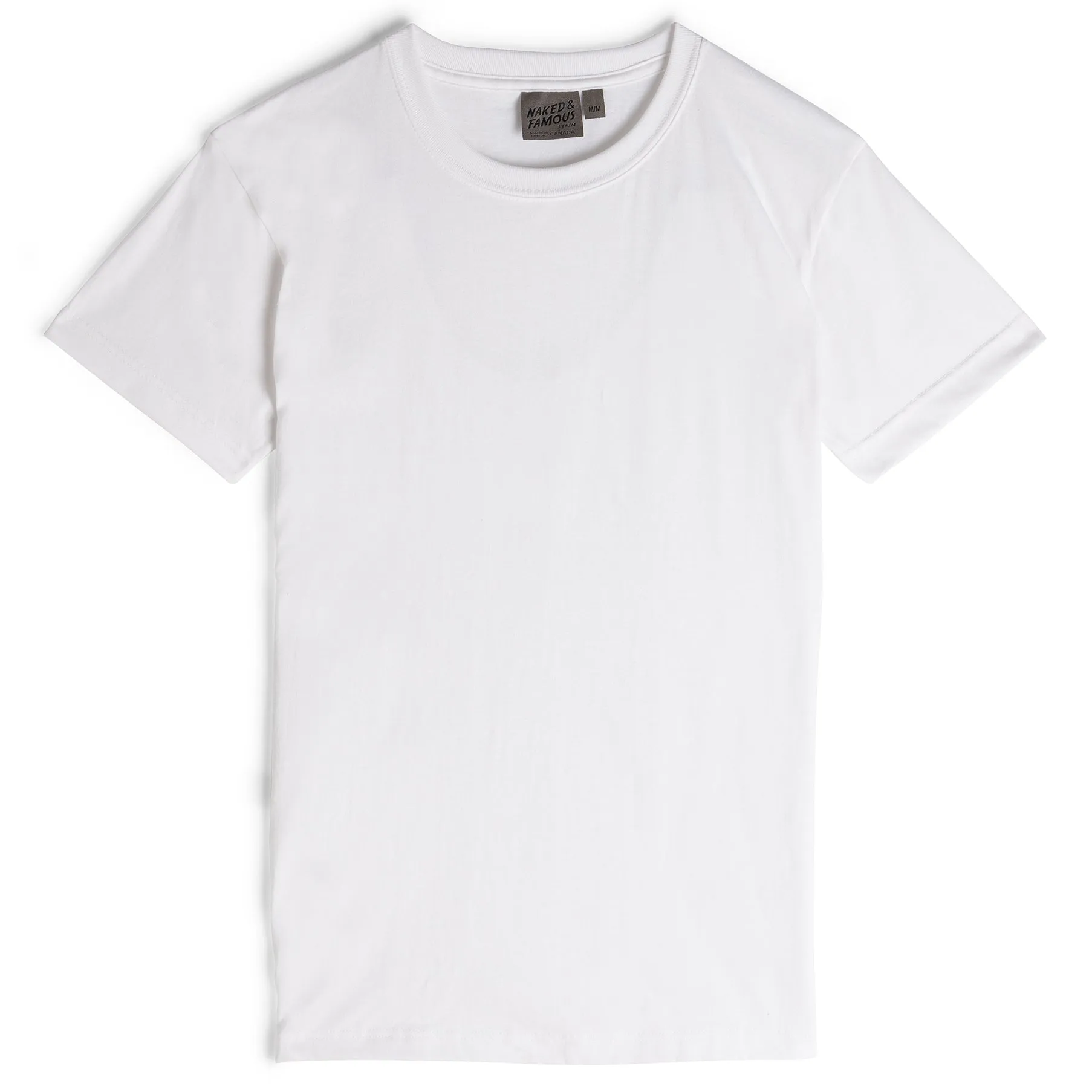 Circular Knit T-Shirt - White