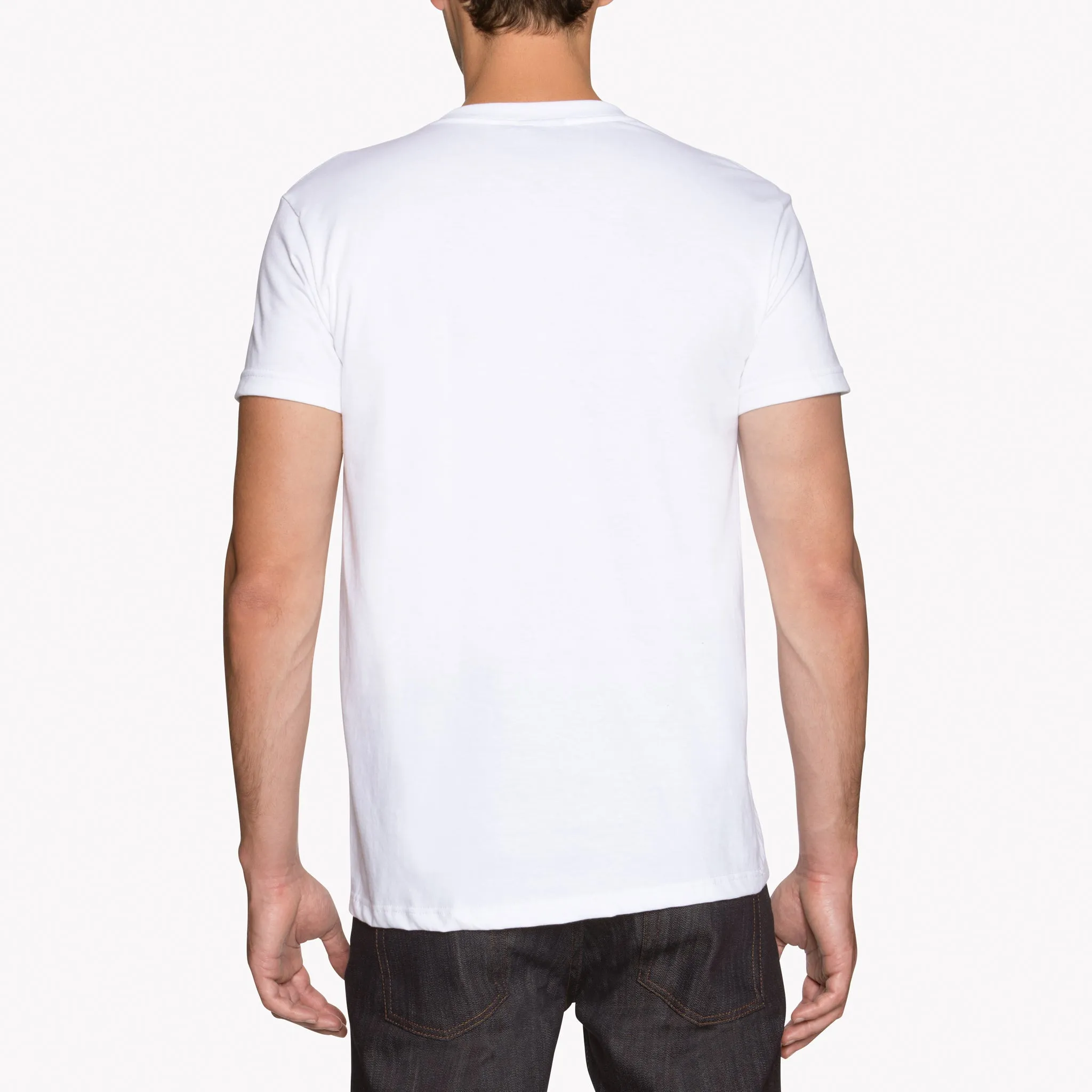 Circular Knit T-Shirt - White