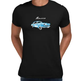 Classic Volga Russian car, CCCP, Communism, Propaganda Typographygraphy Unisex T-shirt