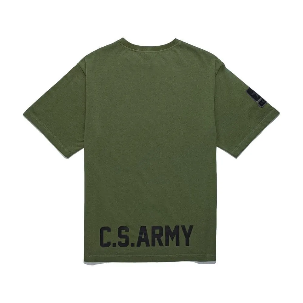 CLOT TEE C.S.ARMY SS TEE-GREEN