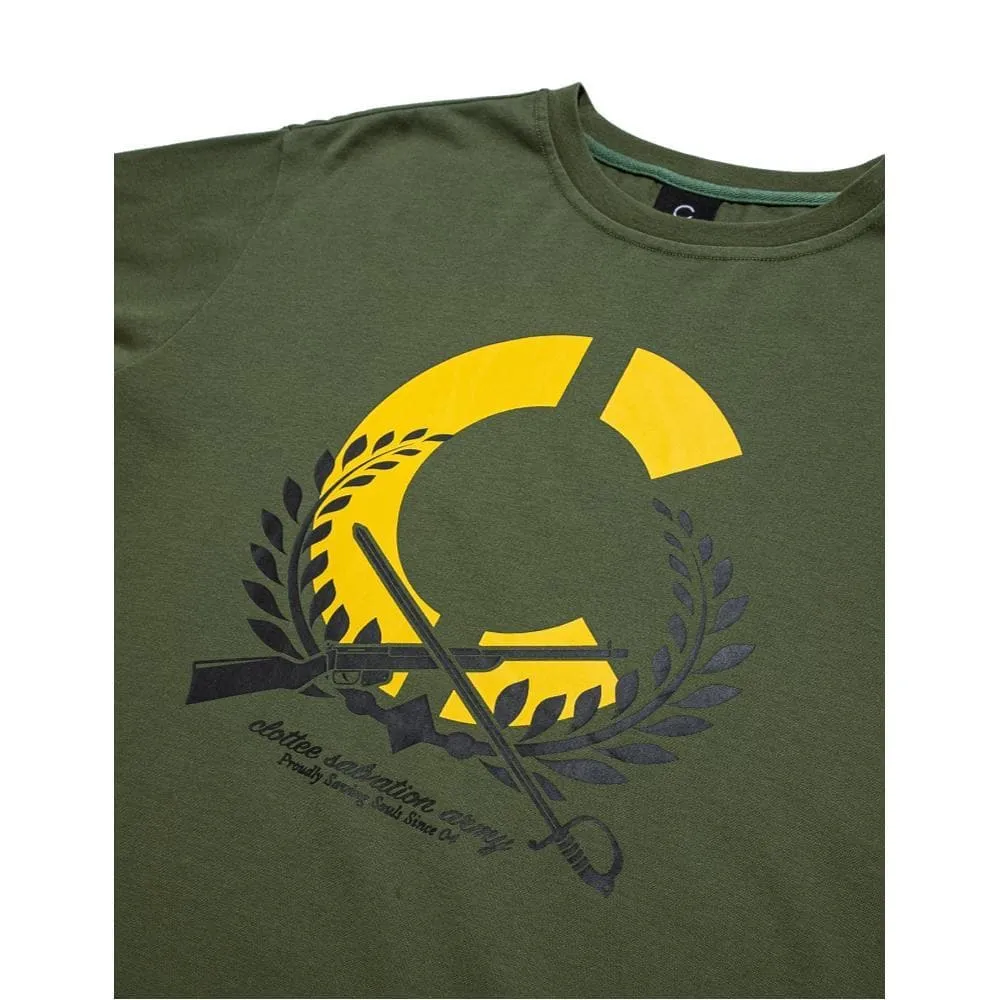 CLOT TEE C.S.ARMY SS TEE-GREEN