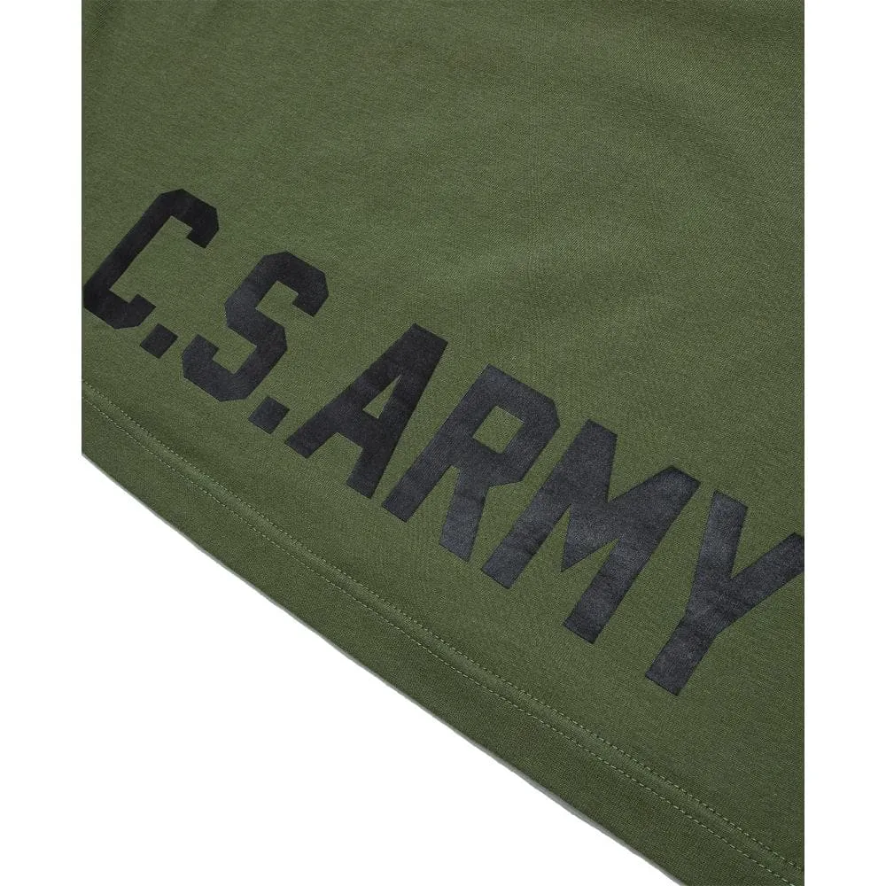 CLOT TEE C.S.ARMY SS TEE-GREEN