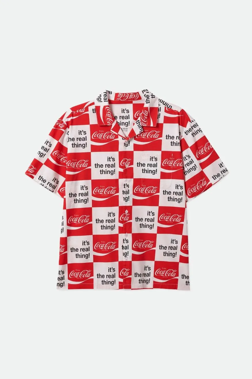 Coca-Cola Bunker S/S Woven Shirt - White