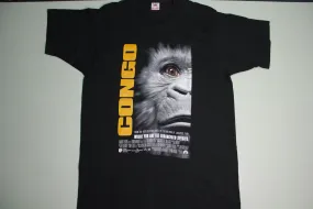 Congo Movie Poster Vintage 1995 Endangered Species Promo Single Stitch FOTL USA T-Shirt