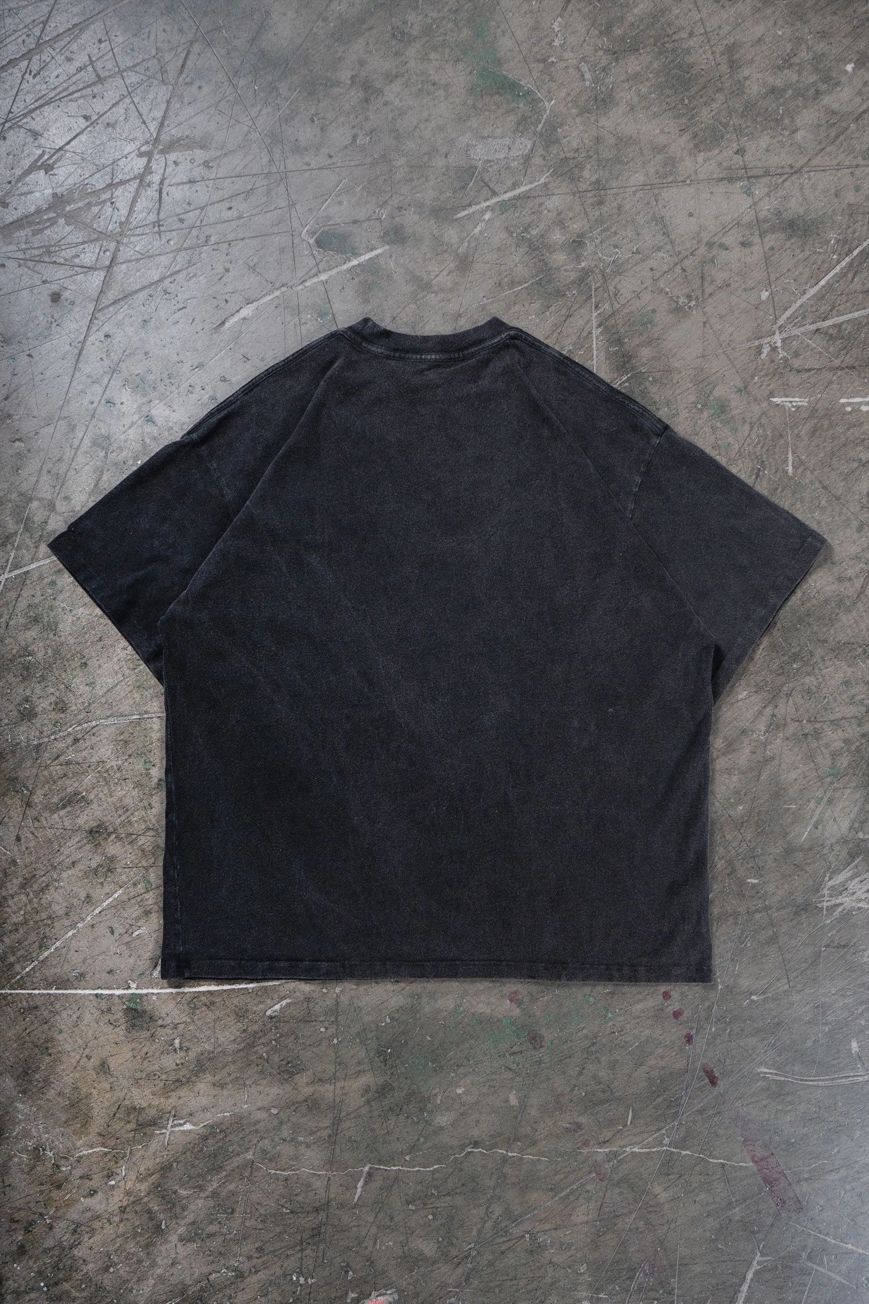 DOBERMANN BLACK WASHED T-SHIRT