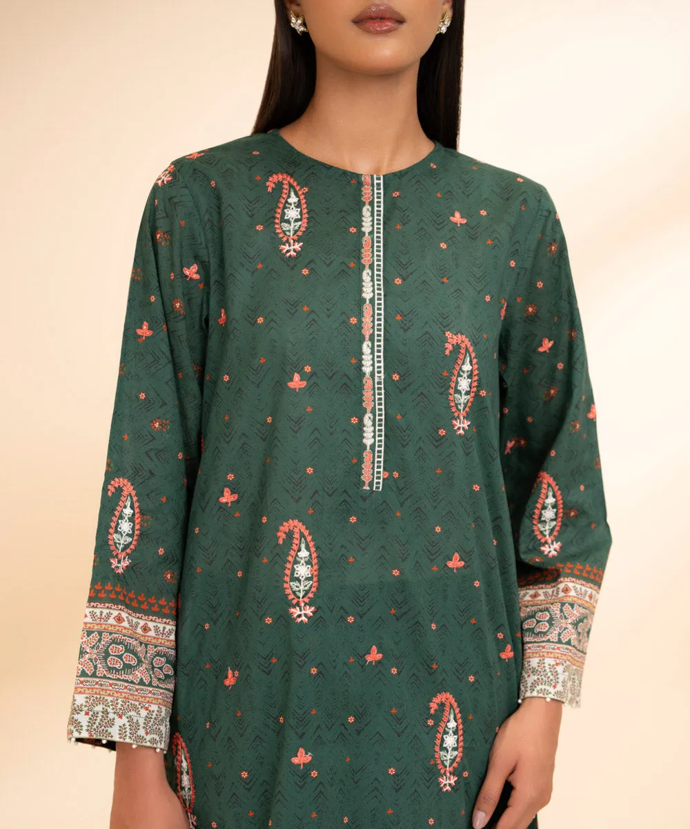 Embroidered Lawn Shirt