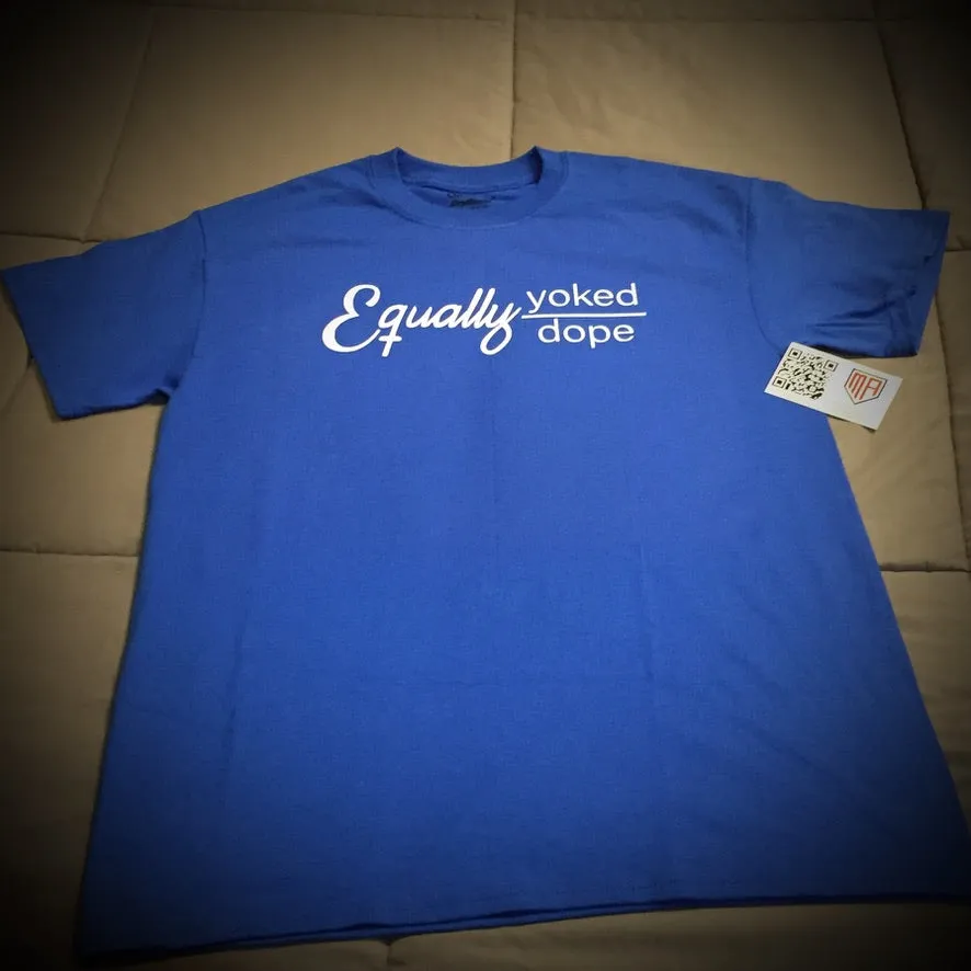 Equally Yoked and Dope Christian T-shirt