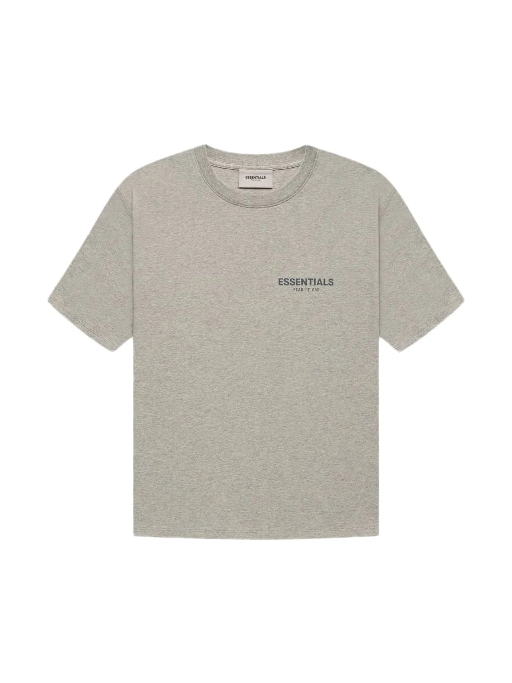 Fear of God Essentials Core Collection SS21 T-shirt Dark Heather Oatmeal