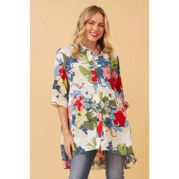 FINCH FLORAL SHIRT