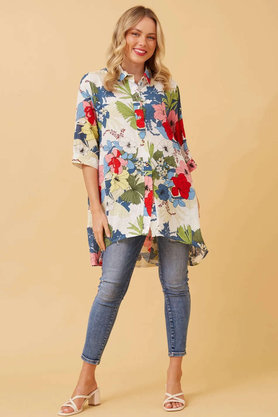 FINCH FLORAL SHIRT