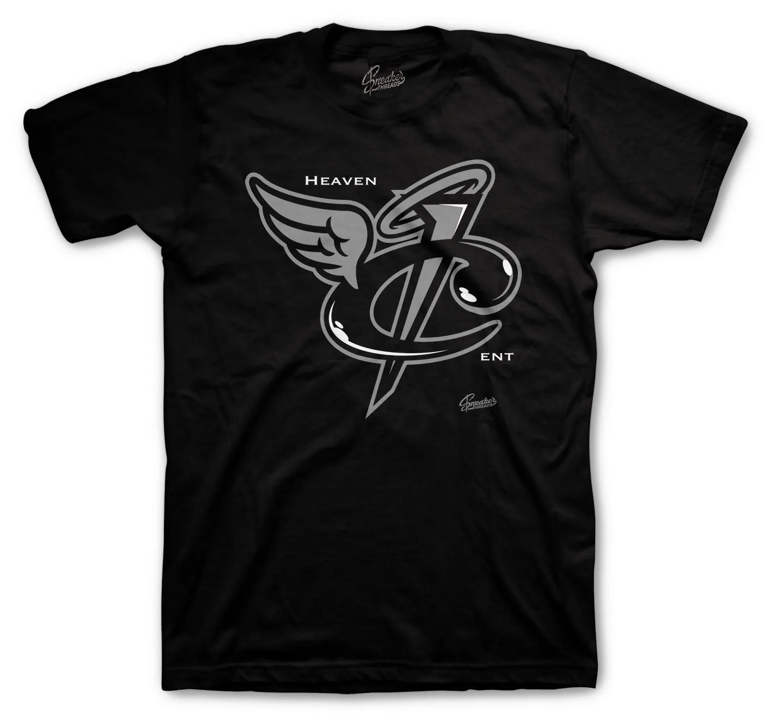 Foamposite All Over Shirt - Heaven Cent - Black