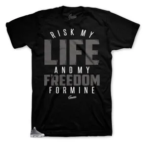 Foamposite Anthracite Shirt - My Life - Black