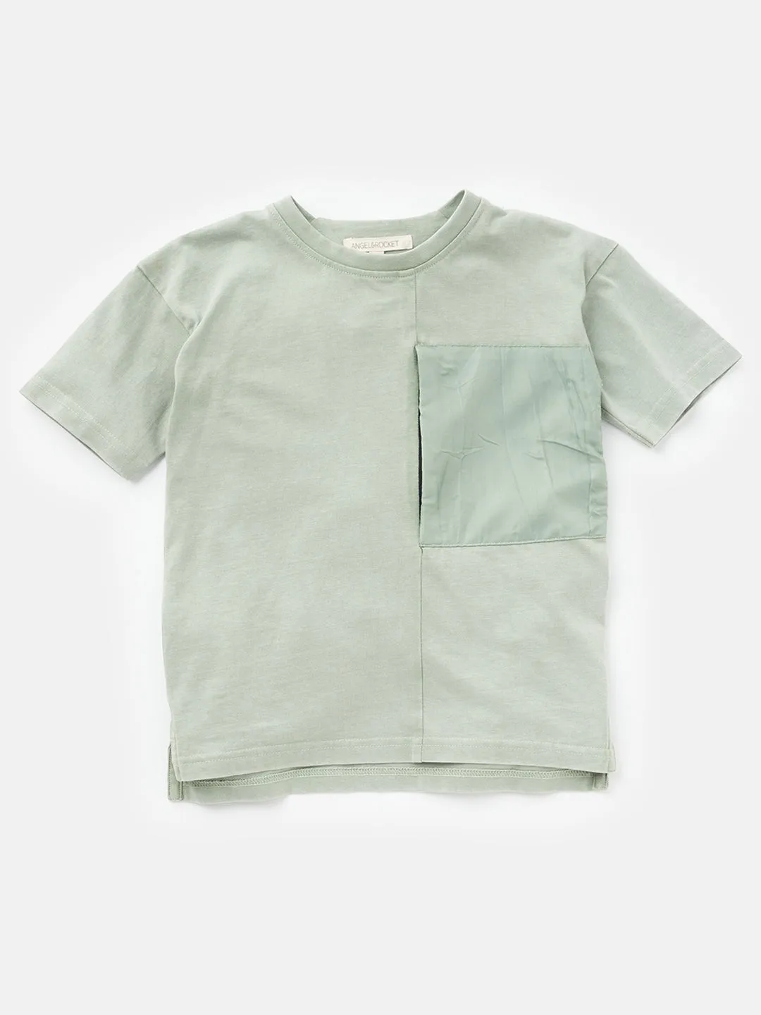 Gabriel Green Nylon Pocket Tee