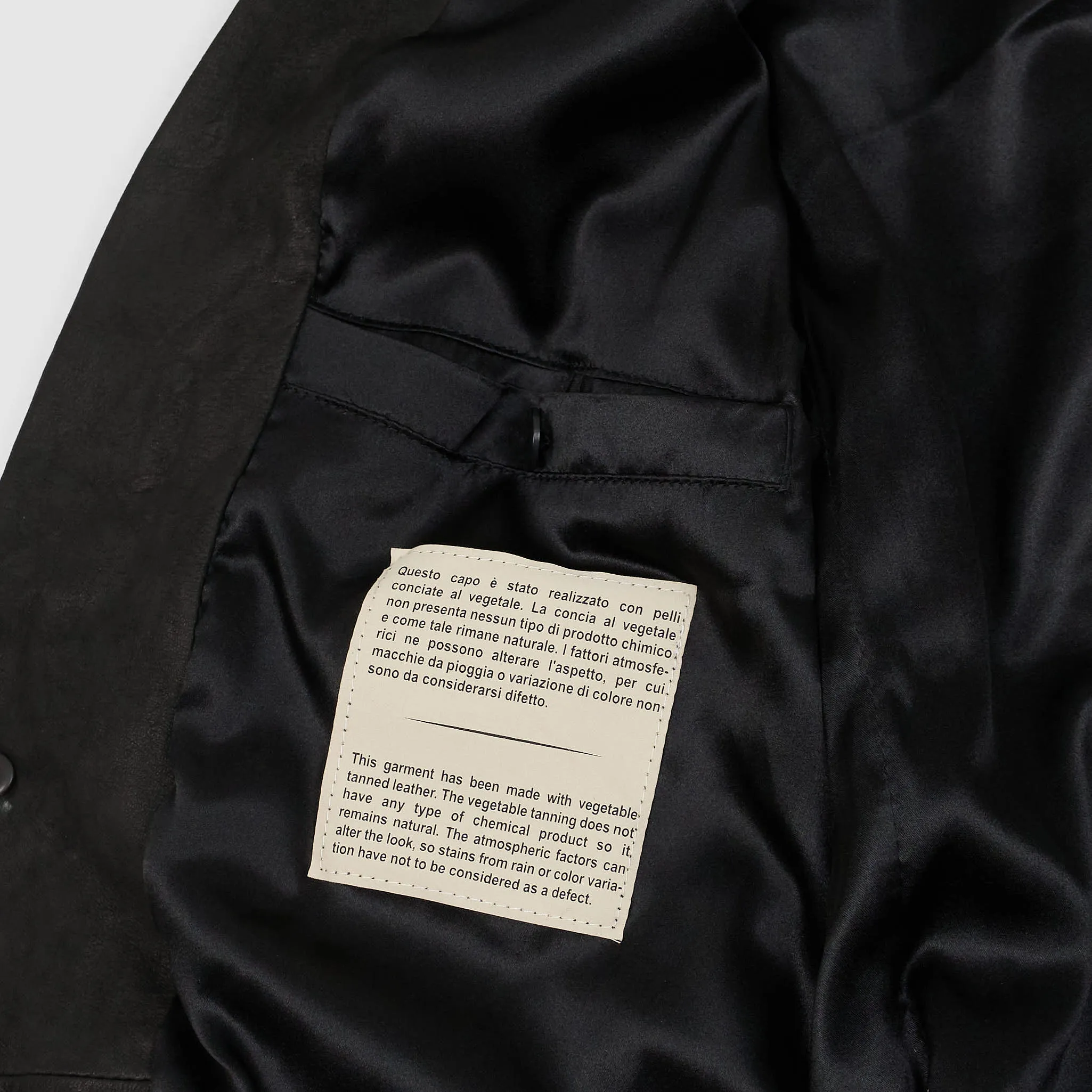 Giorgio Brato Lamb Leather Blazer
