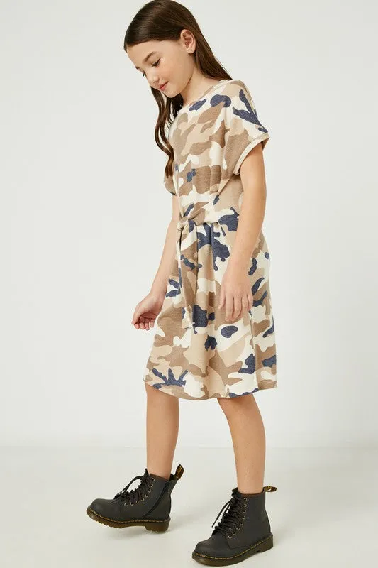 GIRLS Liza Camo Dress