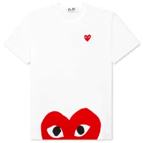 Half Heart T-Shirt - White