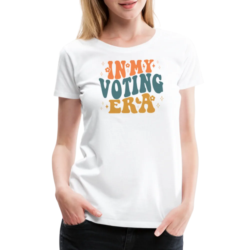 “In My Voting Era”-Women’s Premium T-Shirt