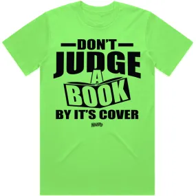 JUDGE BOOK : Neon Green Sneaker Tees Shirt