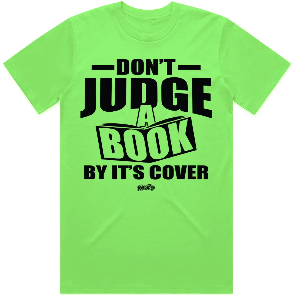 JUDGE BOOK : Neon Green Sneaker Tees Shirt