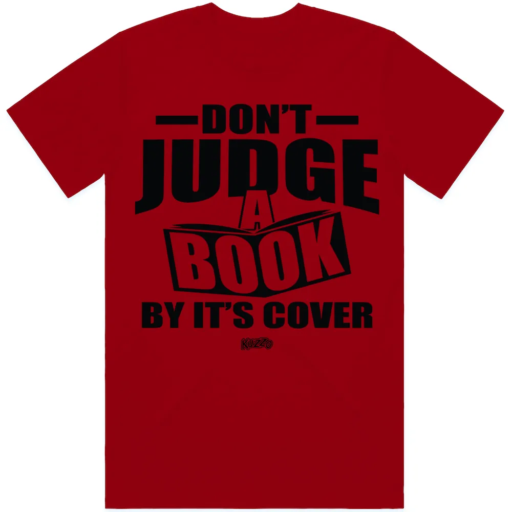 JUDGE BOOK : Sneaker Shirt to Match : Cardinal