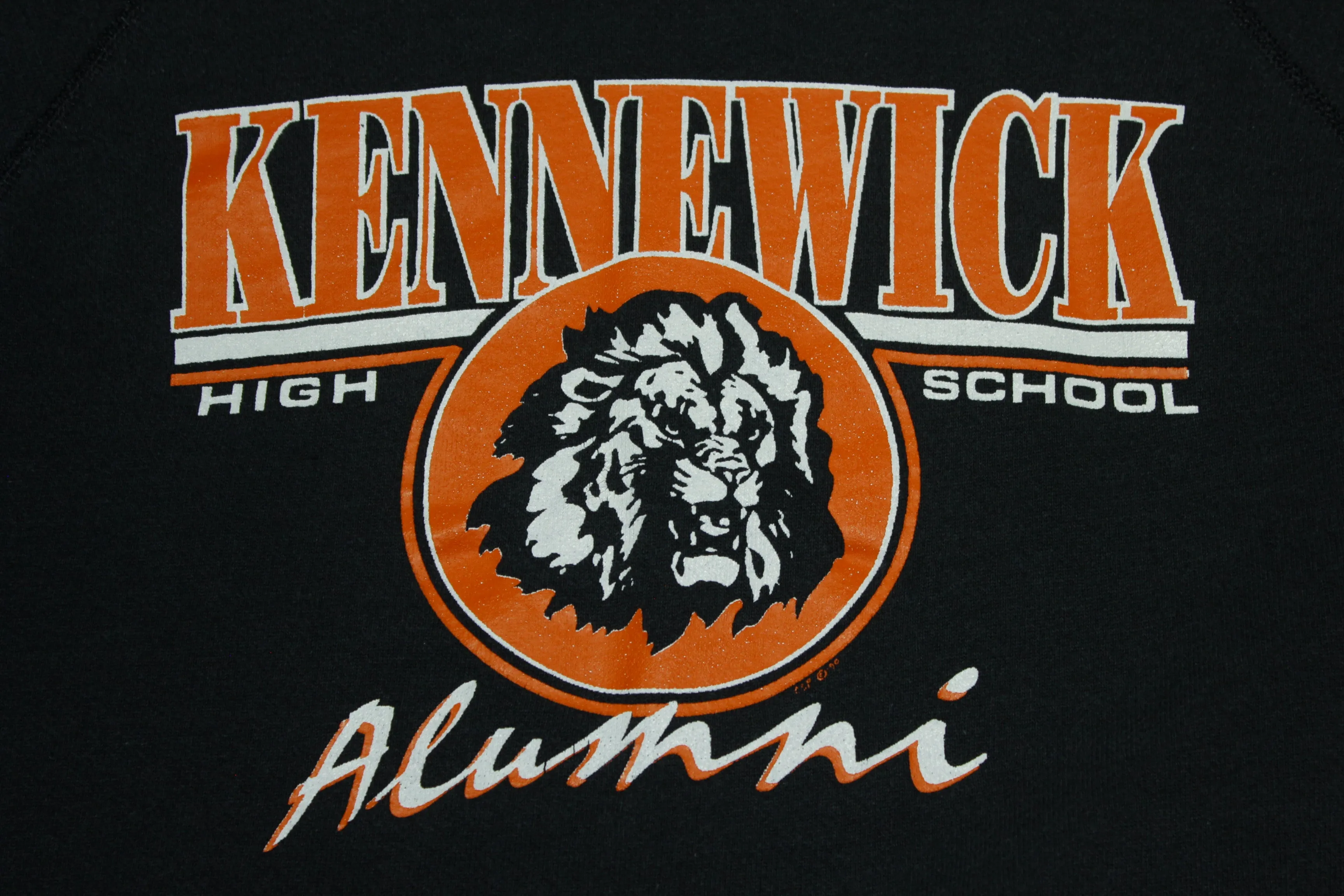 Kennewick High School Lions Vintage 1990 Hanes Made in USA Sweatshirt