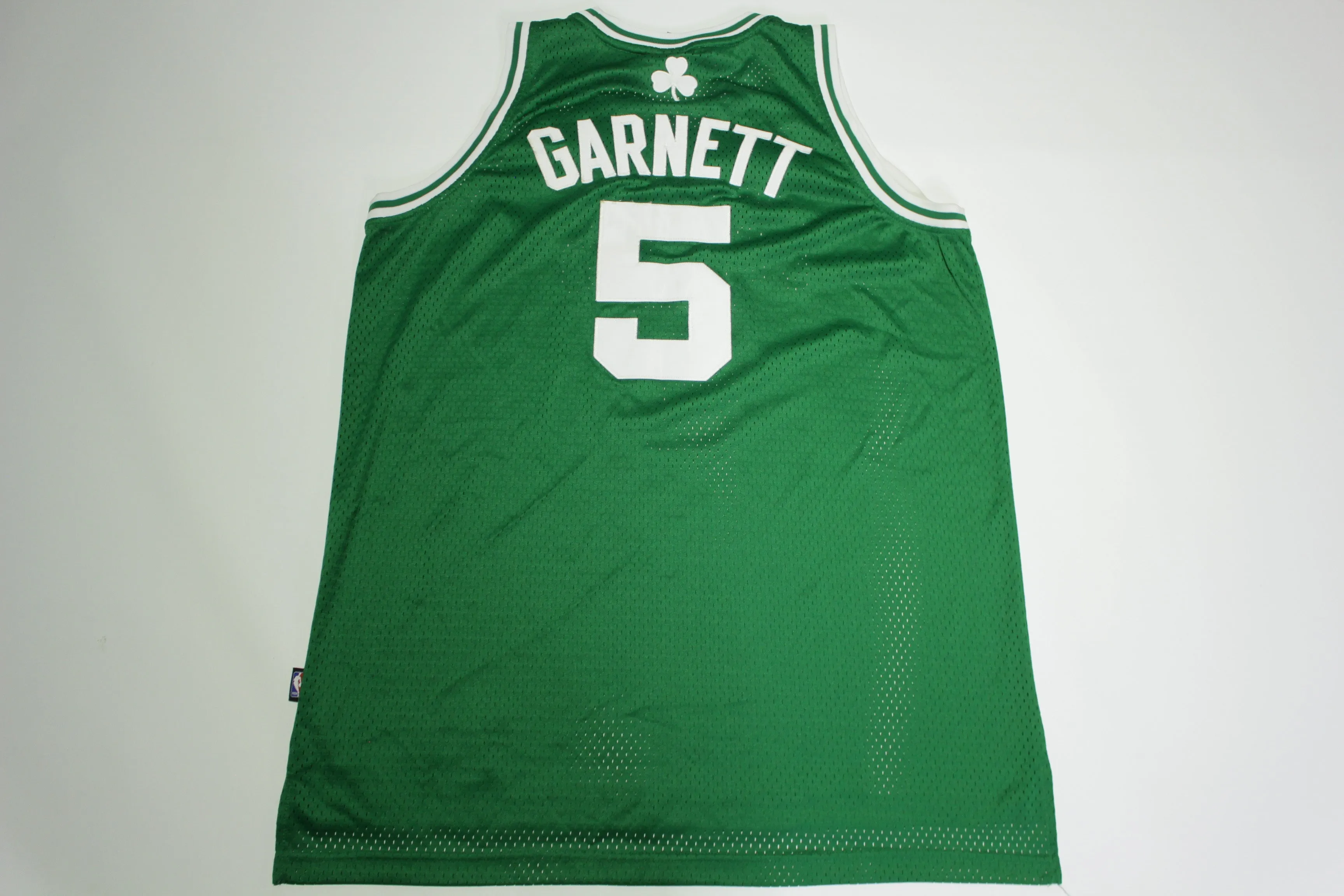 Kevin Garnett #5 Boston Celtics Adidas Sewn Stitch Basketball NBA Jersey