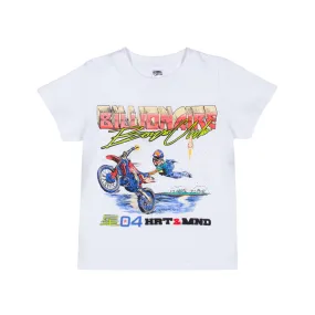 Kids Billionaire Boys Club Moto Beach S/S Knit (White)