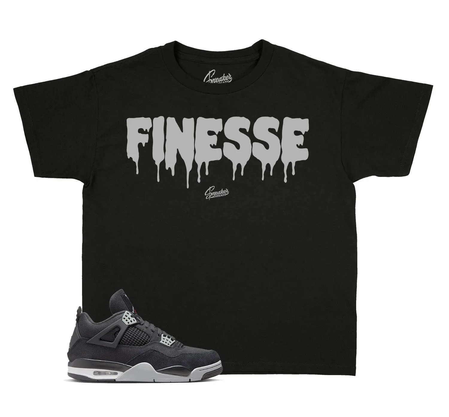 Kids - Black Canvas 4 Finesse Shirt