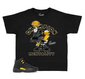 Kids Black Taxi 12 Shirt - Champion Mentality - Black