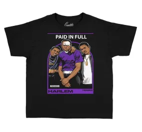 Kids Court Purple 13 Shirt - Frenemies - Black