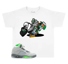 Kids - Green Bean 5 Fly Kicks Shirt