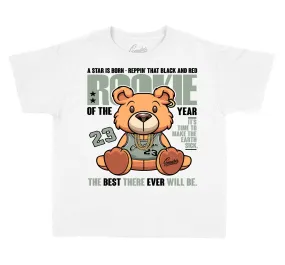 Kids Jade Horizon 5 Shirt - Rookie Bear - White